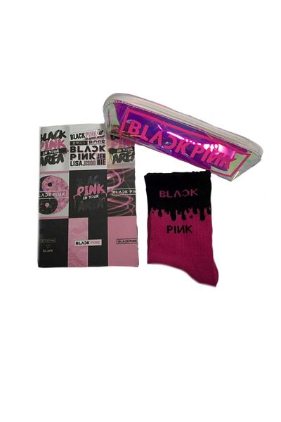 GC GÖKHAN CLUB Κάλτσες Blackpink για στυλό για σημειωματάριο