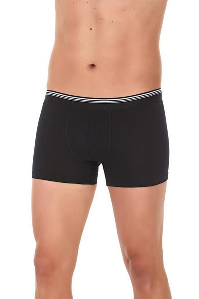 YILDIZ Ανδρικό Lycra Formen Boxer Short Μαύρο 6 τεμαχίων 366