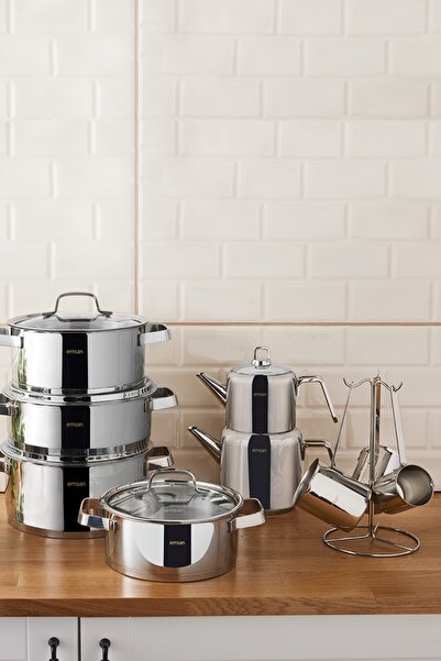 Emsan Asterion 17 Parça Çelik Çeyiz Seti