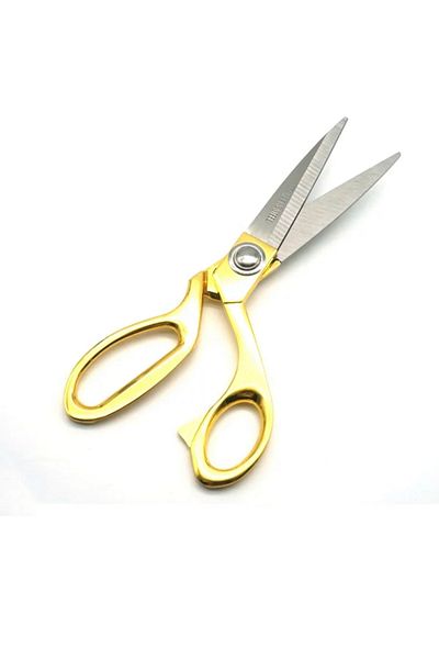 SABAYS Tailor Scissors 24 Cm Stainless Scissors Gold Color