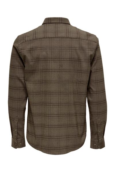 Only & Sons Еластична риза Onstıno Ls Check Reg