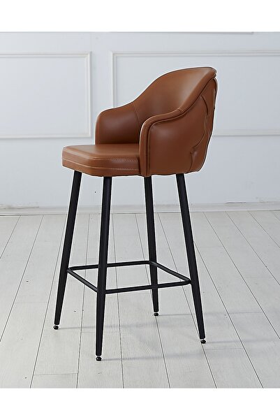 Pİ MOBİLYA 1 Adet Titan 75 Cm Oturum Yüksekliği Ada Mutfak Ve Bar Sandalyesi ...