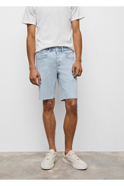 Mango Teen Dikişşsiz Denim Şort