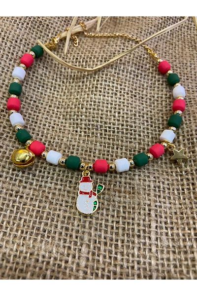 Karlay Christmas Figured Cat Collar