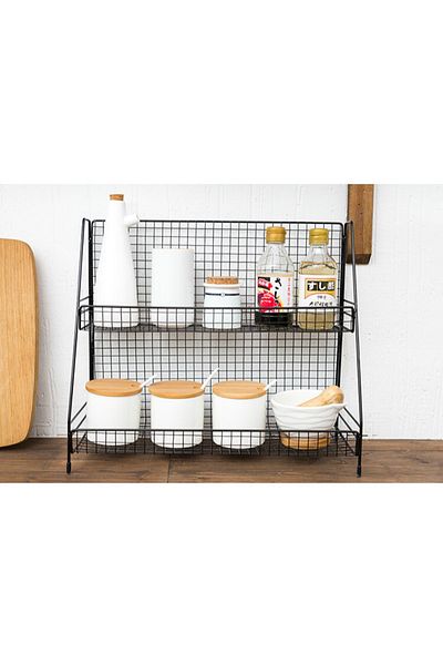 GO DEKOR Multi-Purpose Spice Rack Organizer 40x37cm Go Organizer Model