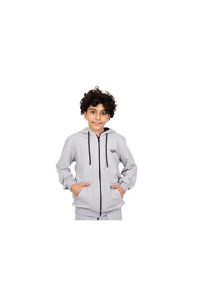 Jonny kids Zippered Hooded Sweatshirt