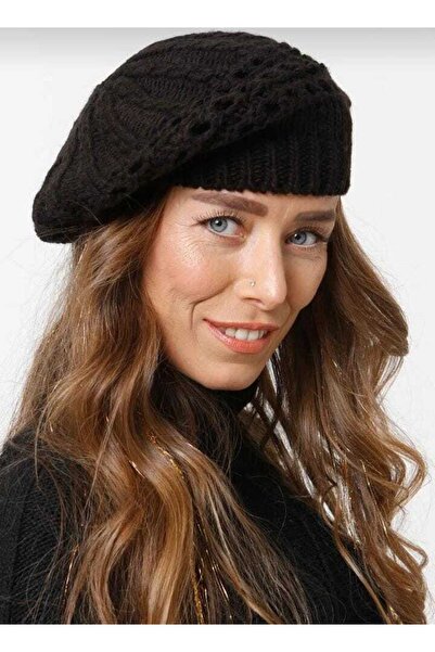 sema aksesuar قبعة محبوكة بتصميم رسام للموسم الجديد للسيدات