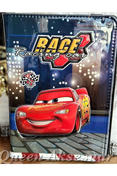 QUEEN AKSESUAR Apple Ipad Air 9,7” Tablet Kılıfı Parlak Kapak 3d Kabartmalı M...