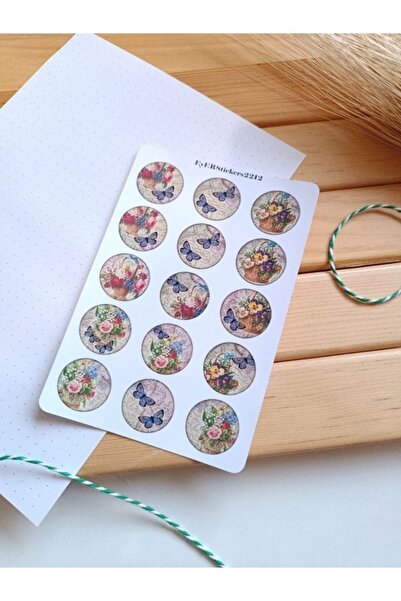 EyER Shoping Vintage nalepnica sa trakom u obliku leptira, pogodna za bullet ...