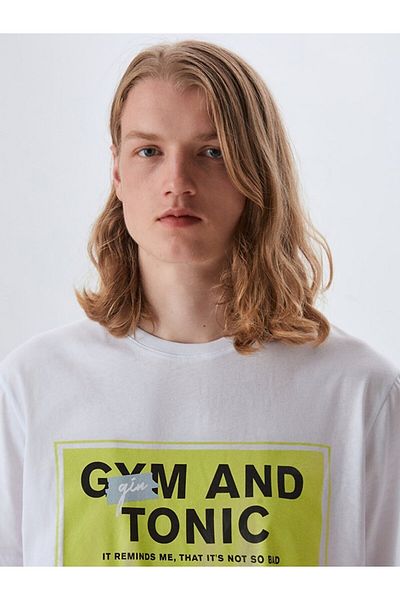 Ltb T-Shirt - Weiß - Regular Fit