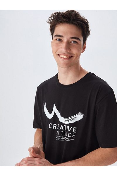 Ltb T-Shirt - Weiß - Regular Fit
