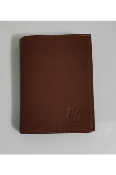 MKM Genuine Real Leather Vertical Wallet