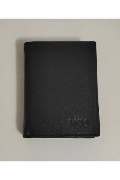 MKM Genuine Real Leather Vertical Wallet