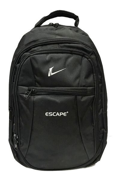 ESCAPE Backpack 307 Plain Black