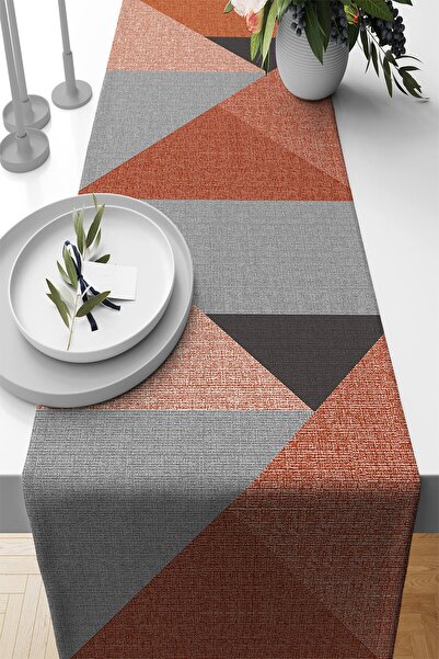 Viva Home Cinnamon Tablecloth Stain Resistant Premium Thai Feather Woven Fabr...