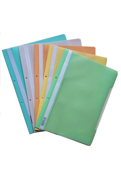 FİYPER Pastel Color Ring Binder 5 Colors 10 Pieces