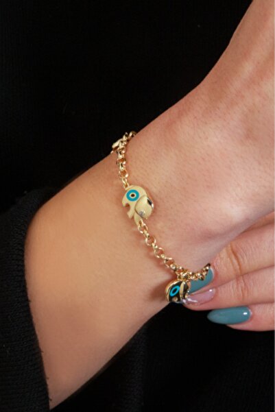 Adil İdil Kuyumculuk Üçlü Renkli Fil Detay Künye