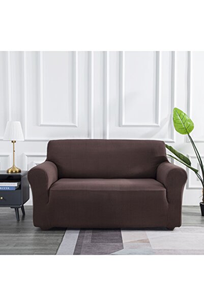 BASHTUGH TİCARET Husa de scaun Bashtugh, elastică, flexibilă, cu model Pitikare, lavabilă, pentru canapea extensibilă