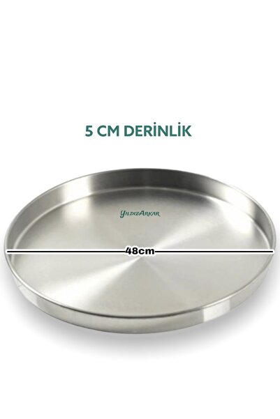 YILDIZ ARKAR Alüminyum Baklava Börek Fırın Tepsisi 48 Cm
