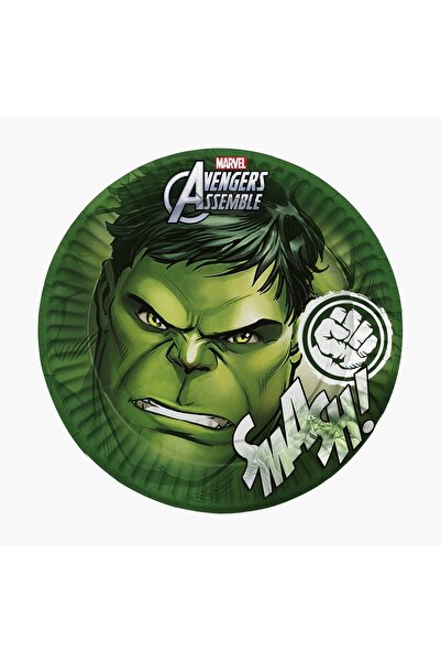 kullanatparti Hulk Parti Malzemeleri Karton Tabak 8 Li Hulk Doğum Günü Konsepti Süsleri