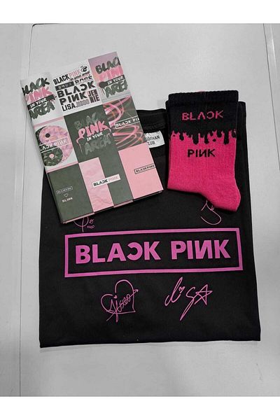 GC GÖKHAN CLUB Μπλουζάκι Blackpink Notebook Κάλτσες