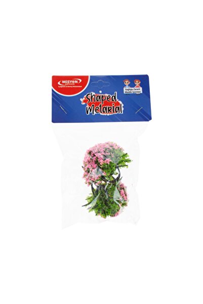 Misyon Maket Ağaç 8cm Çiçek 2 Li 4117