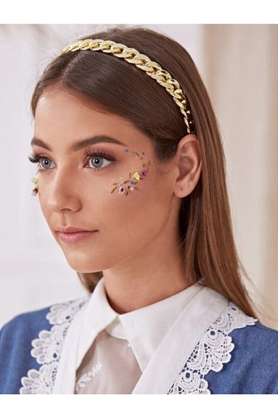 CSR Collection Lanț metalic Model Coroana de Aur