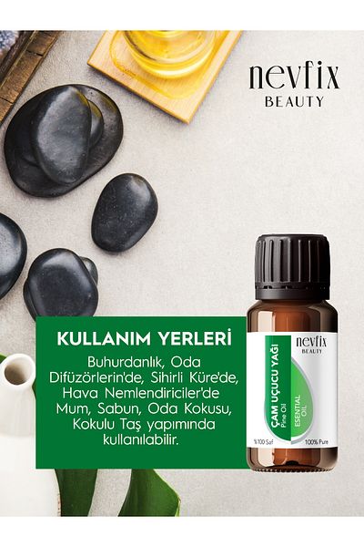 Nevfix Beauty 10 Ml 100% Pure Pine Essential Oil