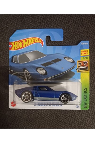 HOT WHEELS 71 Lamborghini Miura Sv 1:64 Ölçek