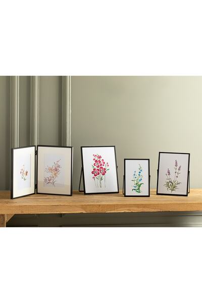 English Home Edela Metal Ram? 15x21 Cm Negru