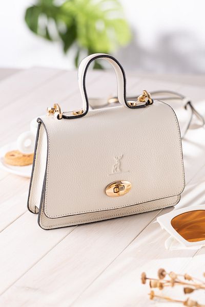 Conceria Pelle -satchel Women's Genuine Leather Hand & Strap Bag
