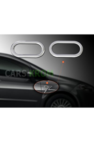 CARS OTO KROM AKSEUAR Fiat Linea Krom Sinyal Çerçevesi 2 Prç 2007 Üzeri