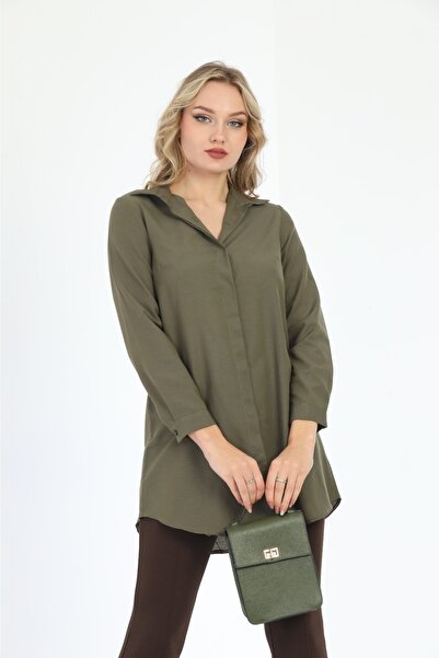 MODA MAÇKA PARK Cămașă prietenoasă simplă pentru femei