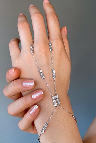 Argentum Concept 925 Ayar Gümüş Zirkon Taşlı Tasarım Şahmeran - 45097301