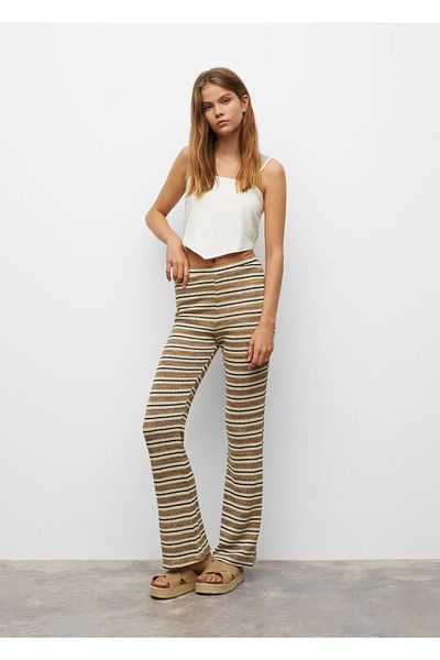 Mango Teen Beige Pants for Kids