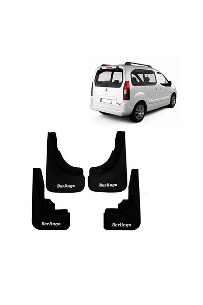 Cross Oto Aksesuarları 4-Piece Front/Rear Set Compatible with Citroen Berlingo
