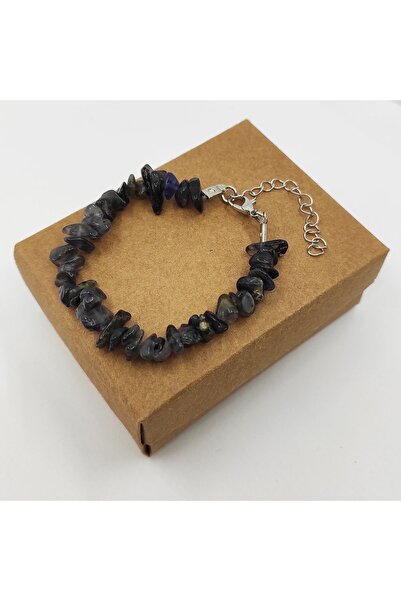 ByKolyeucum سوار من الحجر الطبيعي المكسور من حجر ايوليت