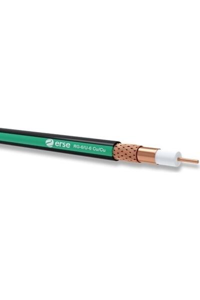 Erse Rg6-u6 Cu/cu 75 Ohm Tv Kablosu 50 Mt