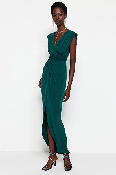 Trendyol Collection Evening & Prom Dress - Green - Shift