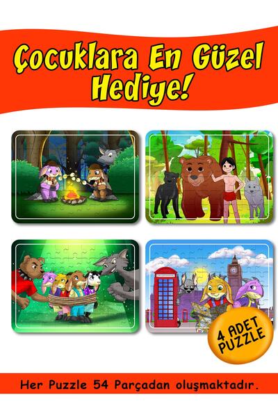 KondoSan Orman Çocuğu, Londra Macerası, Kamp Ateşi, Yavru Keçiler Yakalanıyor...