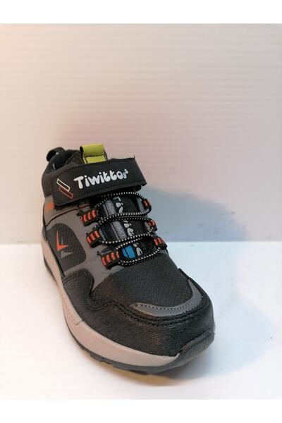 TWITTOYS Cizme de exterior pentru copii Solmaz 8692 Black Grey
