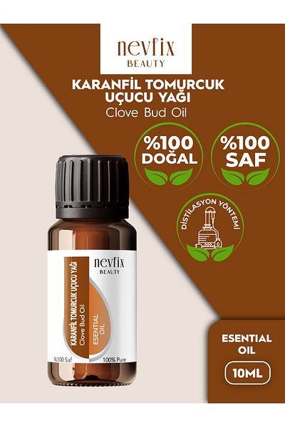 Nevfix Beauty 10 Ml 100% Pure Essential Clove Oil