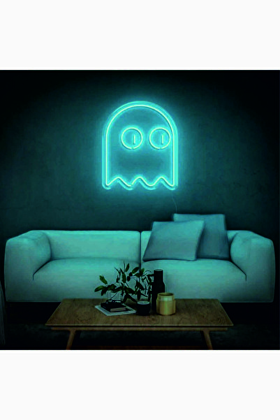 En Güzel Günde Neon Led Işıklı Gamer Ghost