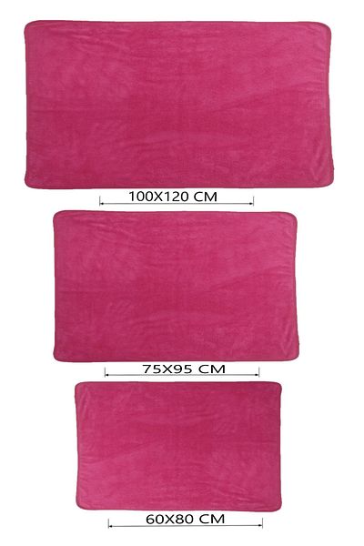 TİNEKE Cat And Dog Blanket Soft Welsoft Plush Washable Fuchsia 1 Piece