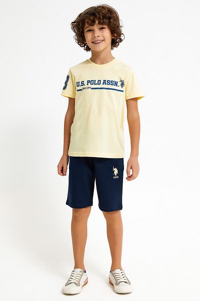 U.S. Polo Assn. Children's Licensed Top and Bottom T-shirt Set