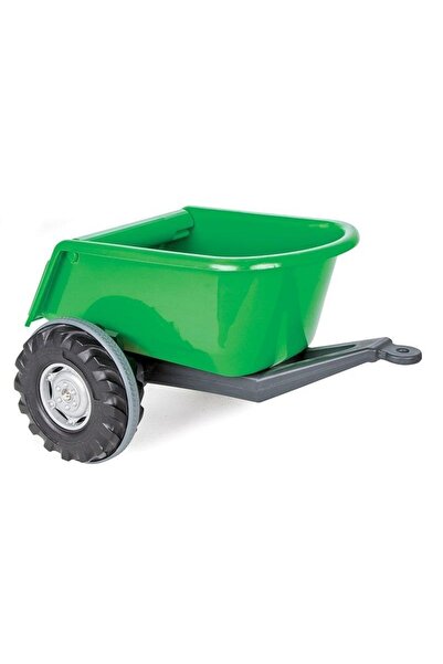 PİLSAN Oyuncak Büyük Traktör Römork Yeşil