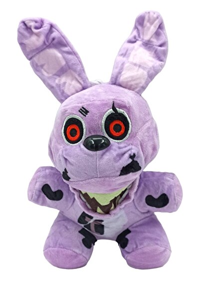 PopŞeker Five Nights At Freddys Karakterleri Oyuncak Peluş Fnaf Karakteri 27cm. Mor Tavşan