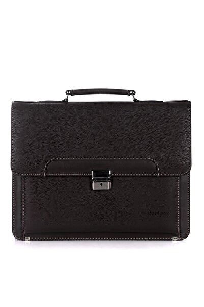 DERİEND 2201 Servietă compatibilă cu dosare A4 și pentru laptop de 15,6 inchi...