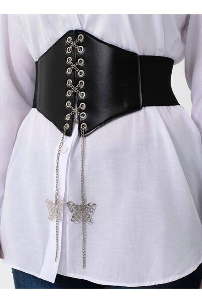 Adyes Geniş Deri Kemer