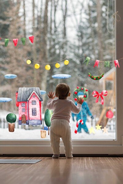 Piksel Grafik ملصق ملون تحت عنوان السنة الجديدة